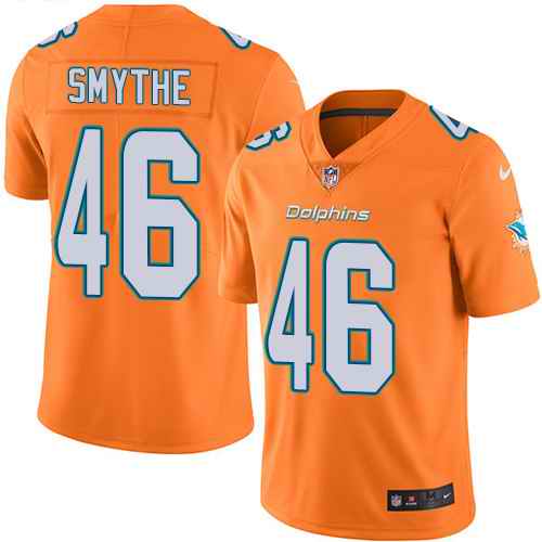 Nike Men & Women & Youth Dolphins 46 Durham Smythe Orange NFL Vapor Untouchable Limited Jersey,We sell and wholesale Nike Men & Women & Youth Dolphins 46 Durham Smythe Orange NFL Vapor Untouchable Limited Jersey on line form chian!